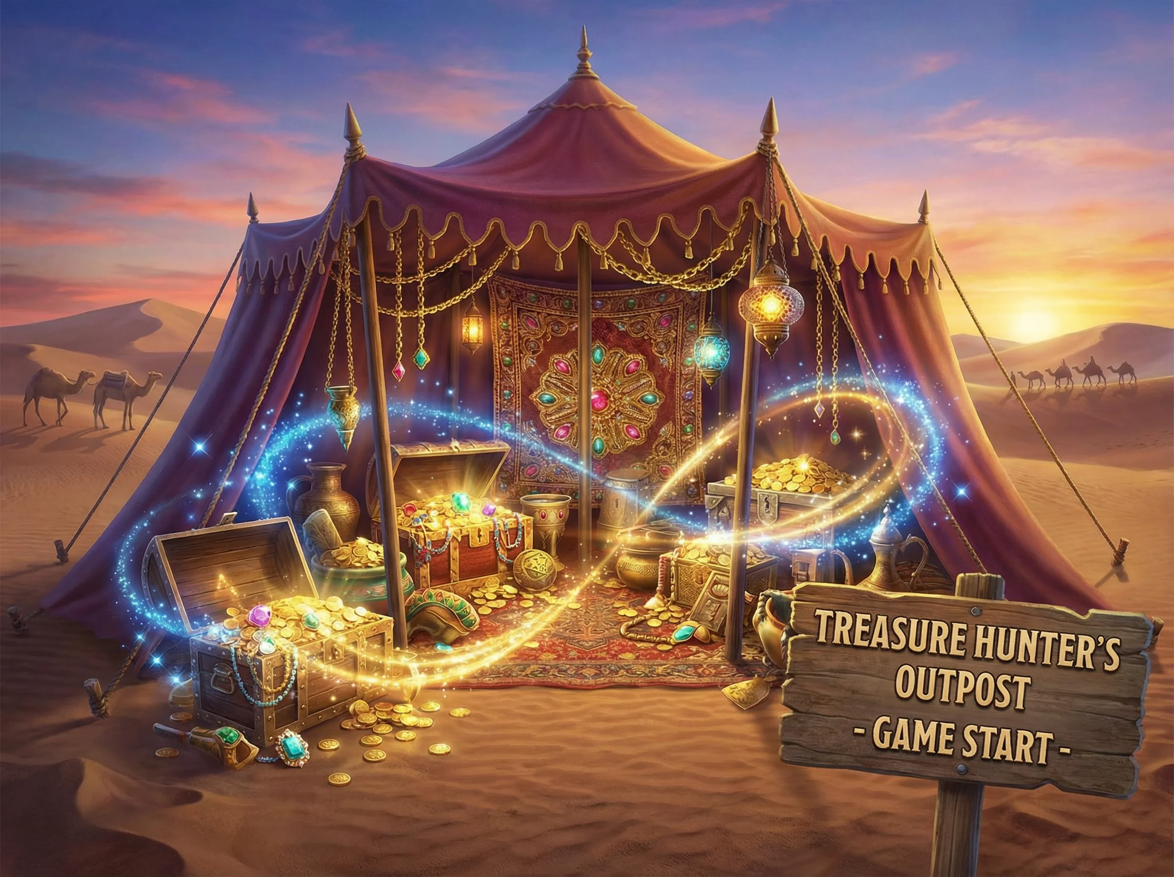 pg娱乐城连环夺宝无尽宝藏游戏帐篷