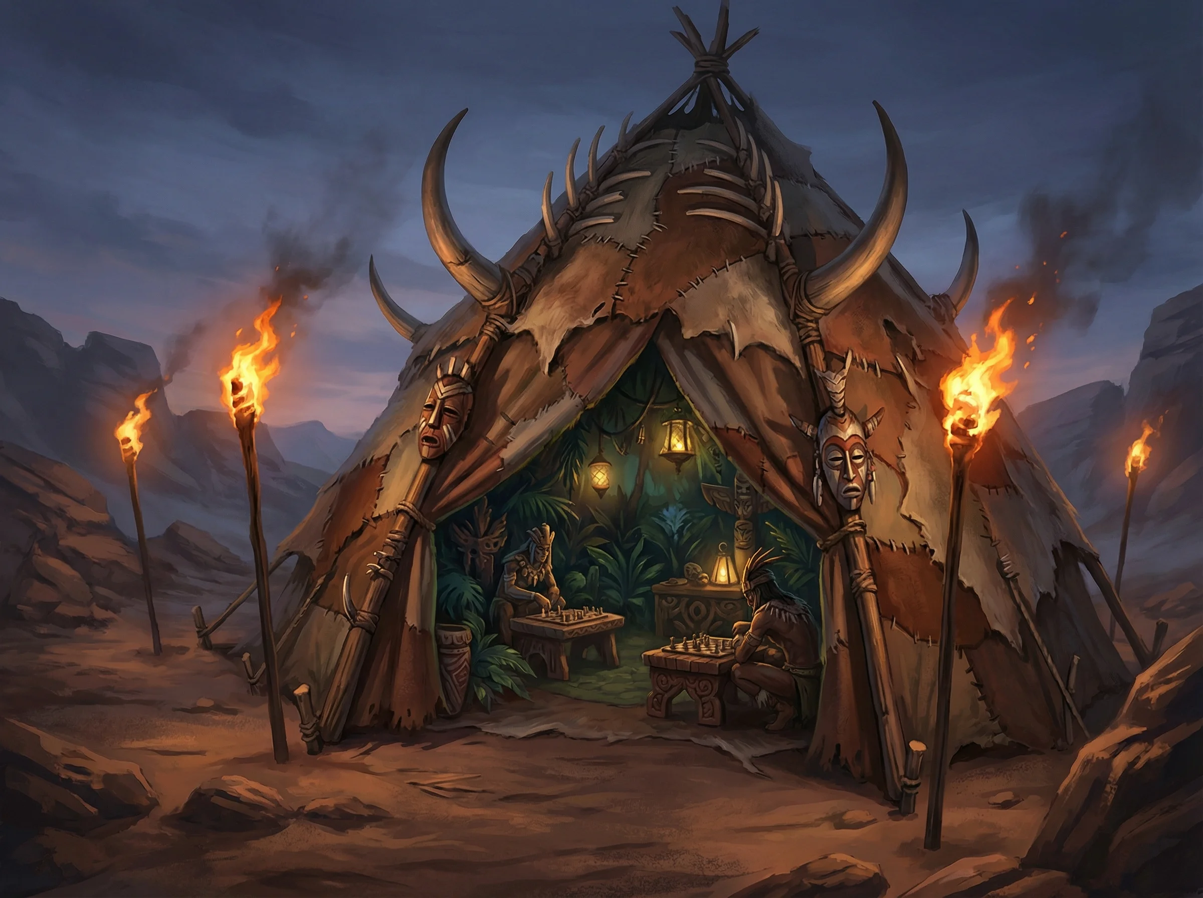 pg娱乐城野蛮世界原始激情游戏帐篷